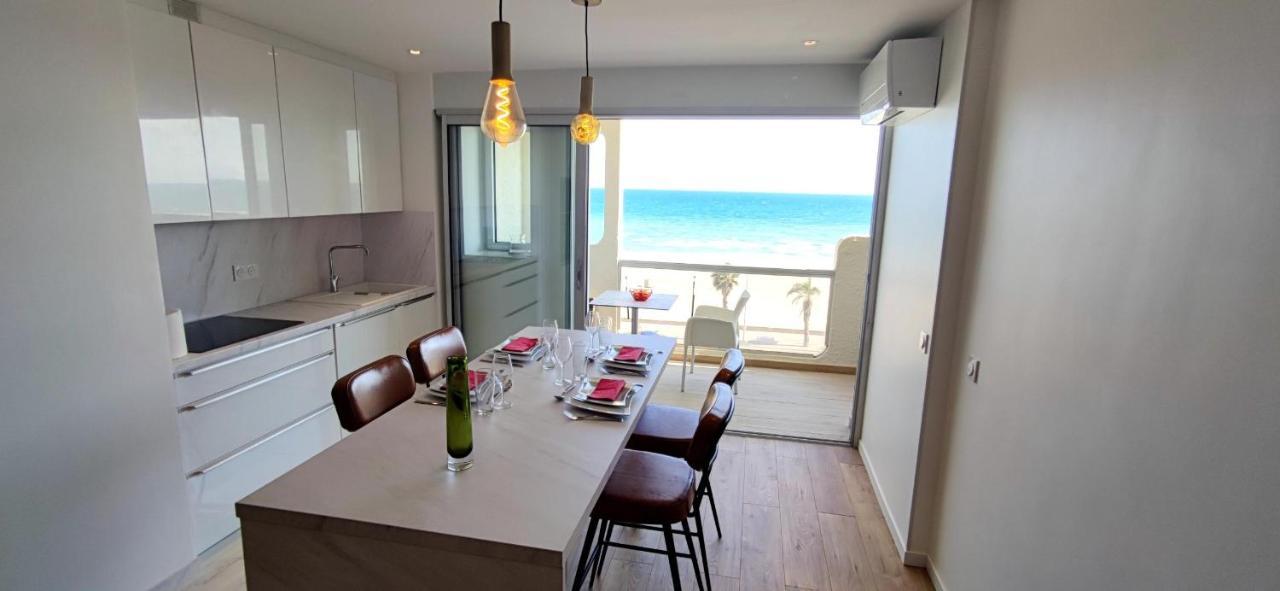 Belle Vue Mer Canet Plage Acces Piscine Couverte Et Chauffee Exterior photo