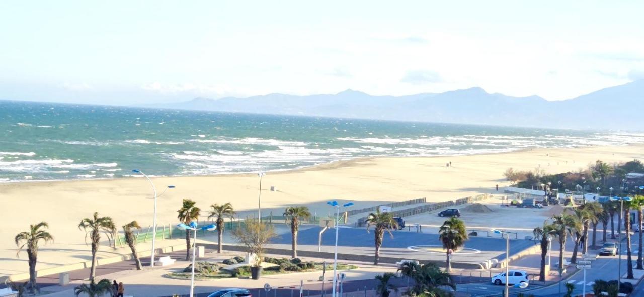 Belle Vue Mer Canet Plage Acces Piscine Couverte Et Chauffee Exterior photo