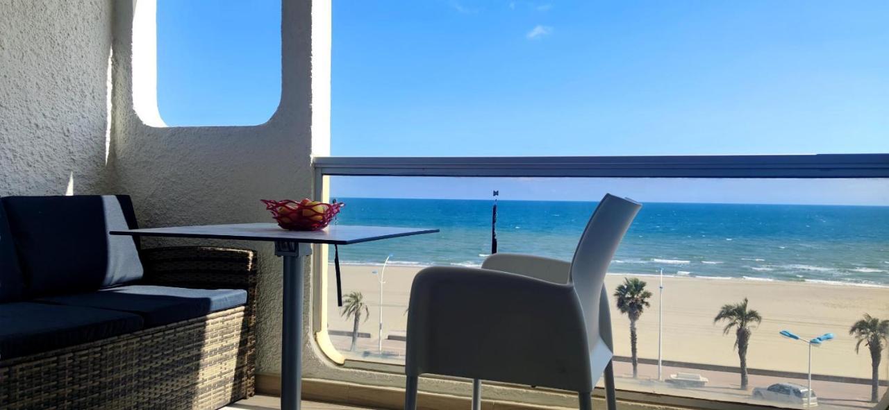 Belle Vue Mer Canet Plage Acces Piscine Couverte Et Chauffee Exterior photo