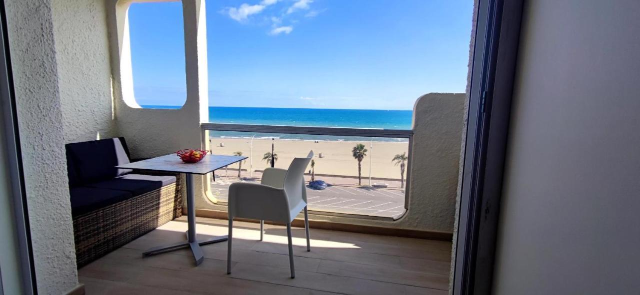 Belle Vue Mer Canet Plage Acces Piscine Couverte Et Chauffee Exterior photo