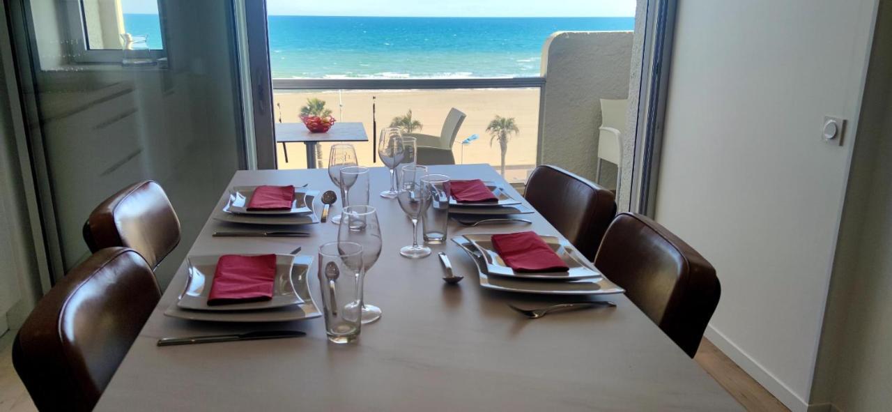 Belle Vue Mer Canet Plage Acces Piscine Couverte Et Chauffee Exterior photo